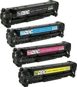 201A Toner Cartridge Pack of 4 pcs Compatible with HP Color LaserJet Pro M252dw, M277, MFP M277c6, M277dw, MFP 277dw