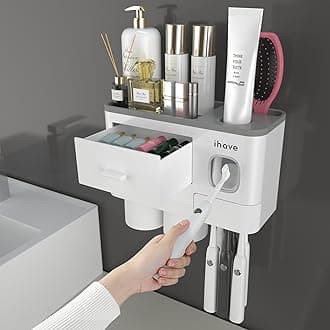 iHave Toothbrush holder with drawer