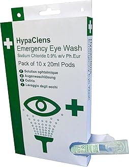 Safety First Aid Group Group HypaClens Emergency Sterile Eyewash Station (10 x 20 ml)